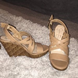 Jessica Simpson wedges